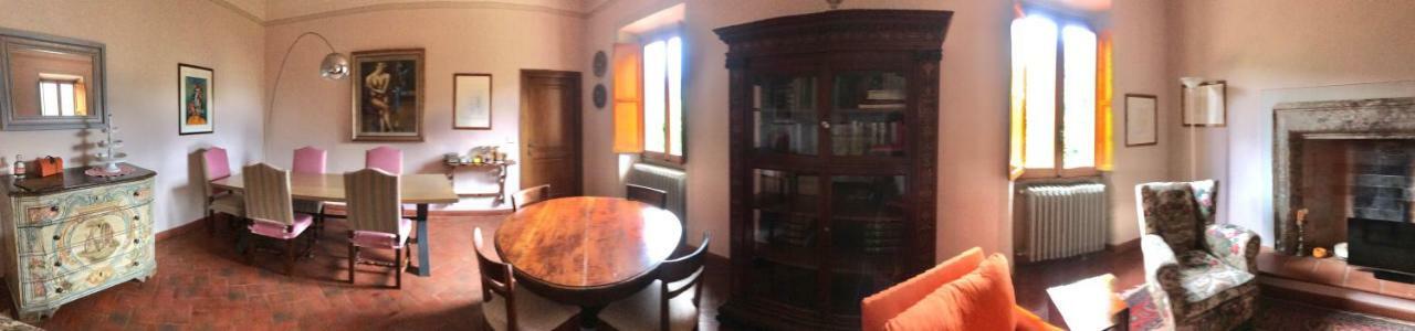 La Villa Della Fattoria Le Sorgenti Italia 5 Girasoli Bagno A Ripoli Luaran gambar