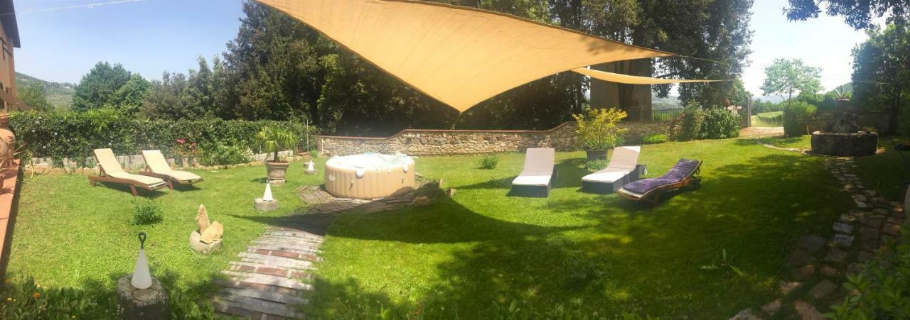 La Villa Della Fattoria Le Sorgenti Italia 5 Girasoli Bagno A Ripoli Luaran gambar
